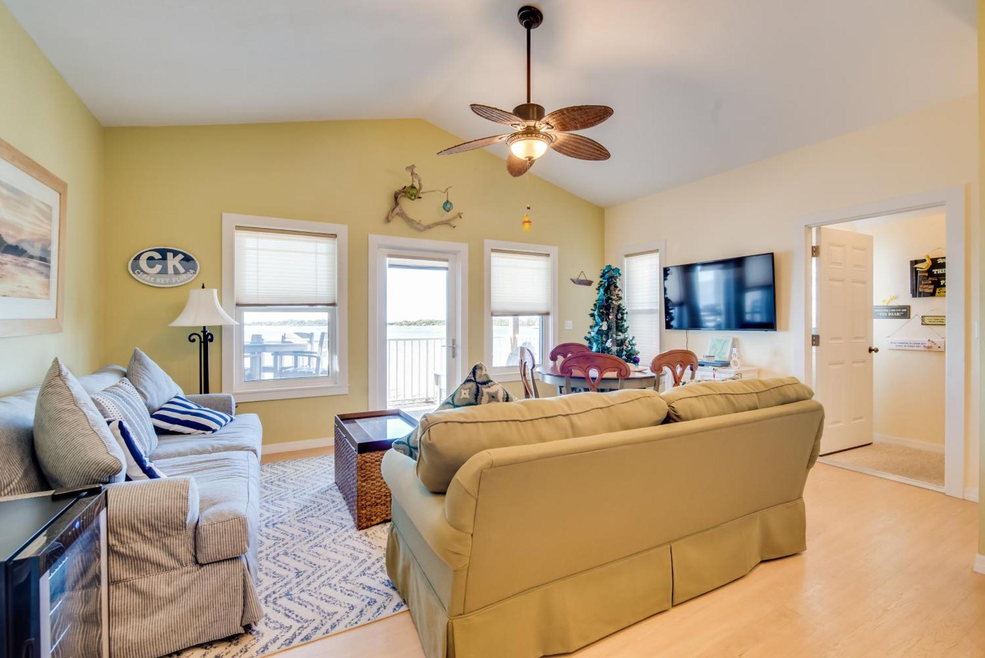 Oceanfront Oasis In Cedar Key With 2 Balconies! Villa Екстериор снимка